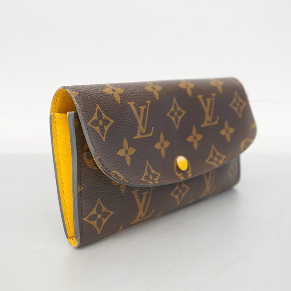Auth Louis Vuitton Monogram Portafoglio Emilie M61535 - Picture 2 of 12